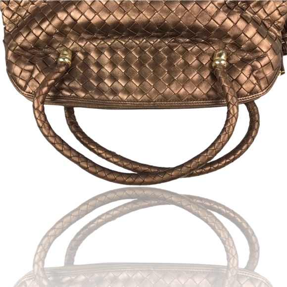 BOTTEGA VENETA Bag Handbag Brown Intrecciato 10700107003CIO Authentic Ra… - Picture 7 of 11